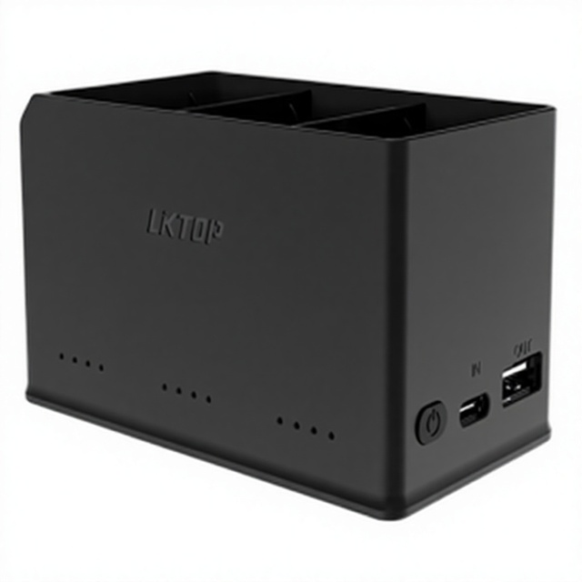 LKTOP 100W Two-Way Charging Hub Fit for DJI Mini 3 / Mini 5 Pro Drone Flight Battery Bidirectional Parallel Fast Charger