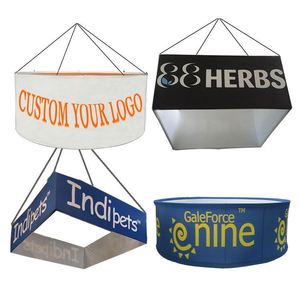 Promotion Expo Tradeshow Display Ceiling Banners Aluminum <b>Frame</b> Custom Logo Advertising - Product Image 1