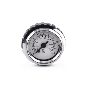Manómetro Analógico de Presión Económico con Carcasa de Plástico Axial de 40 mm para Medición Industrial - Product Image 1
