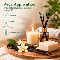Huile parfumée naturelle à la vanille pour diffuseur de parfum, parfum de marque, désodorisant, fabrication de bougies, liquide