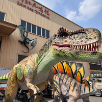 Modèle de dinosaure électrique réaliste animatronique pour parc d'attractions