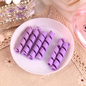 Juego de Rulos para el Cabello Hechos a Mano de Plástico, 8 Colores, para Peinados DIY - Product Image 3