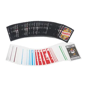 Custom Printing Israel Mahjong Tegels Familie Spel Speelkaarten Met Regel Beschrijving Aangepast Ontwerp Papieren Kaart Mahjong