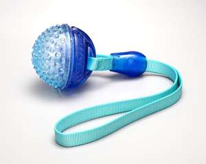 Juguetes para masticar para perros, bola con banda de nailon, Material no tóxico, interactivo, TPR, producto innovador, nuevo diseño - Product Image 4