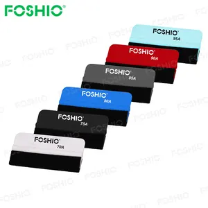 Foshio Customize Durometer Car Wrapping Tools Window Tint Vinyl Plastic Felt Squeegee