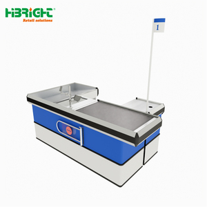 <span class=keywords><strong>Comptoir</strong></span> de caisse avec fonctionnalités de point de vente intégrées et tapis roulant électrique - Product Image 5