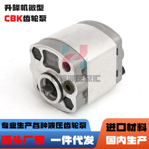 Pompe à engrenages miniature CbK, pompe à huile haute pression, pompe rotative électrique en aluminium moulé CBK F4.8, pompe hydraulique - Product Image 3