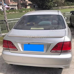 Pièce auto pour Toyota Crown Spoiler 2005-2010, plastique ABS, couleur noire, aileron de coffre arrière, spoiler arrière, accessoires de voiture - Product Image 6