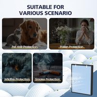 Filtre de remplacement HSP002 compatible avec les purificateurs d'air intelligents HATHASPACE HSP002, filtre HEPA 4-en-1 et filtre à charbon actif