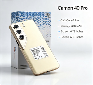 โทรศัพท์มือถือ Camon 40 Pro ราคาประหยัด รองรับสองซิม ปลดล็อคแล้ว สัญญาณดี เหมาะสำหรับใช้งานในประเทศแอฟริกา - Product Image 6
