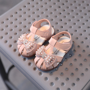Sandales Bébé Antidérapantes à Semelle Souple pour 0-3 Ans, Sandales d'Été Respirantes Premiers Pas pour Bébés 0-2 Ans, Mignonnes Chaussures Bébé - Product Image 3