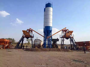 HZS35 New <b>Mixer</b> How Does a Concrete Batch Plant Work Concrete Batching Plant Stationary <b>Cement</b> Concrete Plant for <b>Sale</b> - Product Image 5