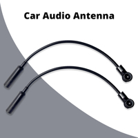 Kabel Antena Radio Tembaga Murni 20 CM, Kabel Koneksi Audio Speaker Mobil, Kabel Adaptor Antena Radio FM AM Mobil untuk Audio Stereo