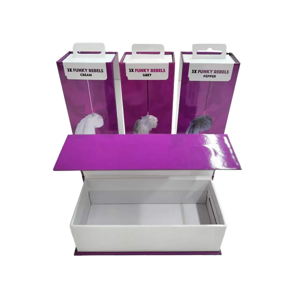 Kunden spezifisches Logo Luxus karton zusammen klappbare faltbare starre Papier verpackung Magnet verschluss Geschenk boxen Herstellung