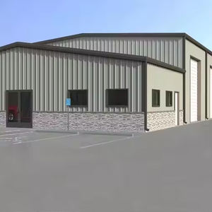 Estructuras de construcción de almacén industrial con marco de la mejor venta Taller prefabricado para estructura de acero Godown - Product Image 6