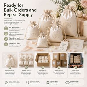 Bolsa de Almacenamiento de Extensiones de Cabello de Satén de Lujo Personalizada, Ecológica, con Impresión de Logotipo, Embalaje de Regalo, Tamaño y Color Personalizables - Product Image 6