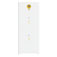Batterie de stockage d'énergie solaire LiFePO4 10 kWh avec protection IP21, conception empilable, onduleur 5,5 kW, système tout-en-un