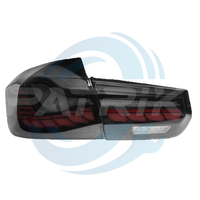 Vente Flash : Ensemble de feux arrière LED 12V de haute qualité, design écailles de dragon fumées, compatible avec les BMW F30 F35, remplacement des feux arrière