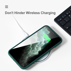 Ốp Lưng Điện Thoại Chất Lượng Cao Thời Trang Cho <span class=keywords><strong>Iphone</strong></span> 13 12 8 <span class=keywords><strong>7</strong></span> Plus, Vỏ Cứng Bằng Nhựa PC Mờ Màu Đen - Product Image 5