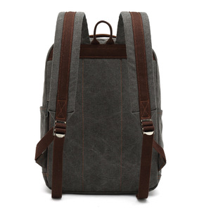 Custom Vintage Flap <b>Student</b> Travel <b>Backpack</b> Zippered Closure Stylish Leisure <b>Backpack</b> Daily Use Working Outdoor <b>Backpack</b> - Product Image 4