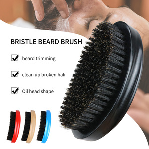 <span class=keywords><strong>Brosse</strong></span> à <span class=keywords><strong>cheveux</strong></span> MJ <span class=keywords><strong>Afro</strong></span>, courbure moyenne, poils de sanglier, courbure à 360°, douce, moyenne, dure, pour le coiffage - Product Image 2