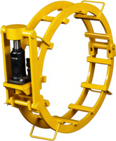 Suhigo HGWD813 Pince de centrage hydraulique robuste pour soudure de pipelines pétroliers et gaziers