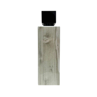 Flacon de parfum carré en verre à épaule plate pour homme, qualité supérieure, vente chaude, OEM/ODM, flacon vide pour vaporisateur de parfum