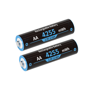 PUJIMAX Premium Quality Kunden spezifische wiederauf ladbare 1,5-V-AA-Lithiumbatterien Langlebige AA-Lithium-Ionen-Li-Ionen-Batterien - Product Image 1