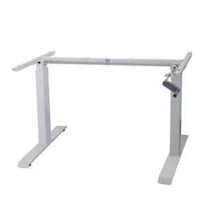 높게 추천된 아bs 손 크랭크 3mm/원형 2 다리 2 란 금속 수동 고도 조정가능한 책상 - Product Image 6