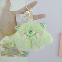Porte-monnaie figurine petit monstre, porte-clés pendentif pour sacs d'étudiants, objet décoratif, poupée monstre aux grands yeux, jouet en peluche, vente en gros