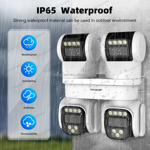 Hongnaer 16MP UHD thông minh tầm nhìn ban đêm ngoài trời không dây PTZ IP Camera icam365 4 ống kính 8K 360 <span class=keywords><strong>Wifi</strong></span> Camera giám sát an ninh gia đình - Product Image 5