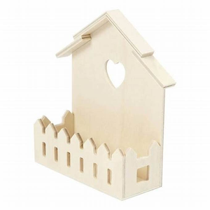 A buon mercato in legno naturale antico uccello mangiatoia kit appesi legno uccello alimentatore per uccelli in legno - Product Image 6