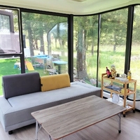Volfreda V9 Container Capsule House Installation rapide Design contemporain pour chambre Villa Resort Caractéristique étanche