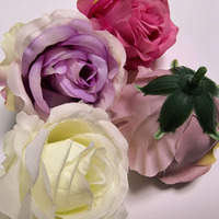 YL Zijde Simulatie Rozenkoppen 8CM Bloemdecoraties voor Bruiloften Buitenfotografie Props DIY Kunstbloem