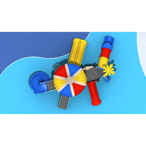 Toboggan d'extérieur en acier vibrant pour école et usage résidentiel, favorise le développement de l'enfant, encourage l'<span class=keywords><strong>exploration</strong></span>, garantie 1 an - Product Image 3