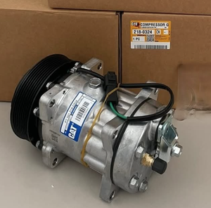 คอมเพรสเซอร์เครื่องปรับอากาศ 218-0324 2180324 24V เหมาะสำหรับรถขุดรุ่น E345B และ E365B ปั๊มน้ำมัน - Product Image 5