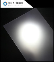 Fabricant professionnel de haute qualité plaque de diffuseur pp personnalisée éclairage LED feuille de diffuseur de transmission de la lumière personnalisée