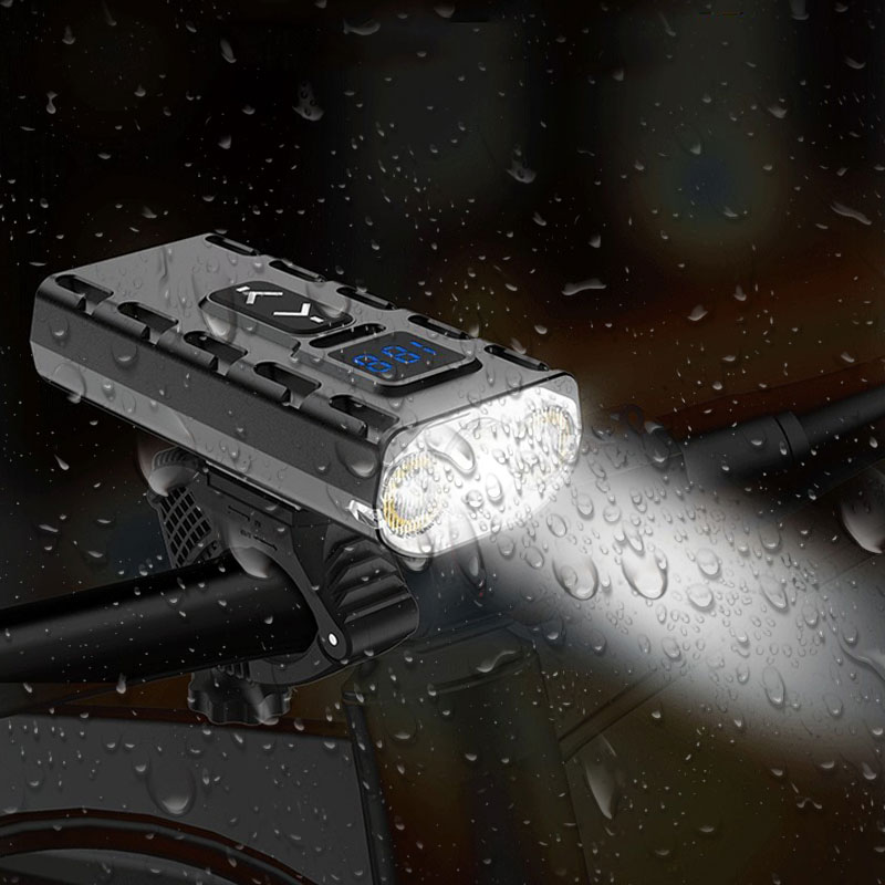 Водонепроницаемый велосипедный светодиодный фонарь с зарядкой от Usb, передняя фара, Аксессуары для велосипеда