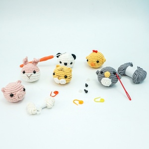 Kit de Ganchillo para Principiantes, Hazlo Tú Mismo, Amigurumi, Perro, Kit Completo para Aprender a Tejer, para Niños y Adultos - Product Image 4