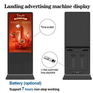 Fabrieksprijs 55 Inch Binnenvloer Staande Android Wi-Fi Touchscreen Digitale Bewegwijzering En Geeft Seks Weer - Product Image 5