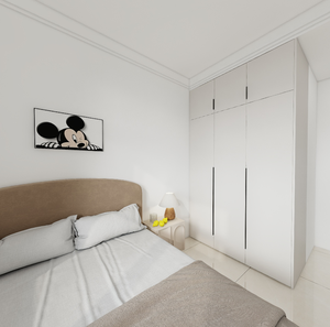 Hiện Đại Gạo Trắng Thạc Sĩ Phòng Ngủ Tủ Quần Áo Độc Đáo Hiện Đại Đồ Nội Thất Mảnh Tùy Chỉnh Tủ Quần Áo Màu Sắc Và Kích Thước Nhà Máy Giá - Product Image 4