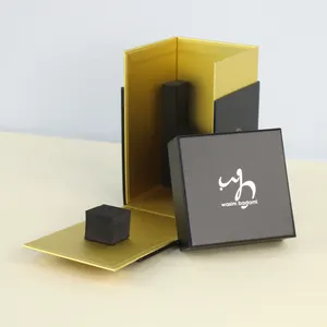 Изготовленный на заказ логотип печатная бумажная формовочная цветная коробка для упаковки ювелирных изделий Подарочная коробка с крышкой лотка Роскошная упаковочная коробка