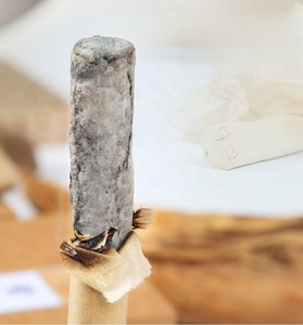 50:1//18*200mm//15 pièces Bâtons de moxibustion dorés, <span class=keywords><strong>laine</strong></span> de moxibustion dorée vieillie, bâton de moxibustion naturel de haute pureté, moxibustion <span class=keywords><strong>pure</strong></span> à base d'armoise, rouleau pour usage domestique - Product Image 3