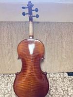 Grade Solid Wood Craftsmanship Handmade Oil Varnish Professional Performance Violin 4/4 Spruce Maple