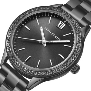 Reloj de Lujo para Mujer, Moderno, Resistente al Agua, con Cristales, Regalo para Chicas, Reloj de Cuarzo, Reloj MF0043 - Product Image 5