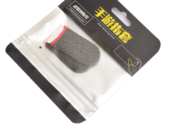 Fibre d'argent + rouge noir