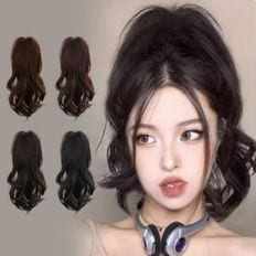 SD-230903 di alta qualità Curling Po-tail capelli umani extension - Product Image 1