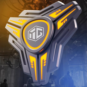 Kim loại Thần Tài <span class=keywords><strong>Spinner</strong></span> unisex người lớn <span class=keywords><strong>mini</strong></span> im lặng tốc độ cao quay cảm giác ngón tay tay tay Đồ chơi tập trung lo lắng ADHD cứu trợ EDC Bàn đồ chơi - Product Image 6