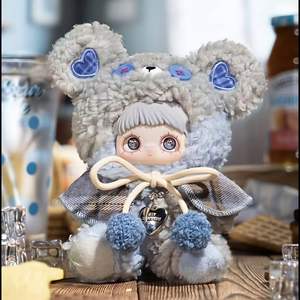 En Existencia, Auténtico Peluche Coleccionable Maymei Jiny Bear Cookie Frozen, Muñeco de Vinilo, Llaveros, Juguete de Moda en Caja Ciega para Niños y Niñas - Product Image 2