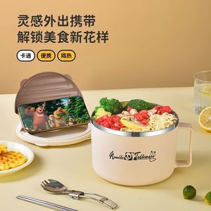 Bol profond grande capacité Takemura avec poignée de vidange et couvercle pour dortoirs étudiants et restauration rapide - Product Image 4